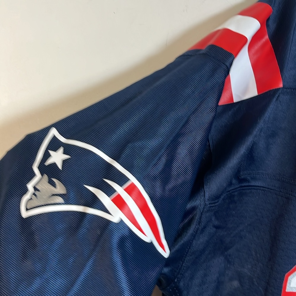 NFL Pro Line Men's Mac Jones Navy New England Patriots Sz Large - Picture 3 of 8